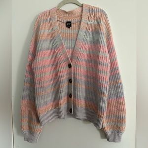 Gap multicolor cardigan